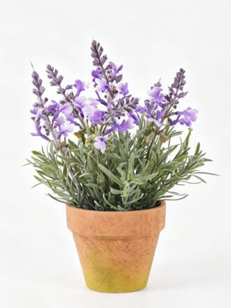 Artificial Flower 20*20*31cm Lavender in Paper pot-M GS-03325059-RP 2026SEP 3,000+ sqm showroom with thousands of artificial flowers, plants & trees ready for global sourcing.