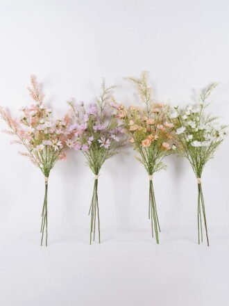 Artificial Flower 50*25*93cm Oleander  Campanula Calliopsis Mixed bouquet GS-03326138-O1 2026SEP 3,000+ sqm showroom with thousands of artificial flowers, plants & trees ready for global sourcing.
