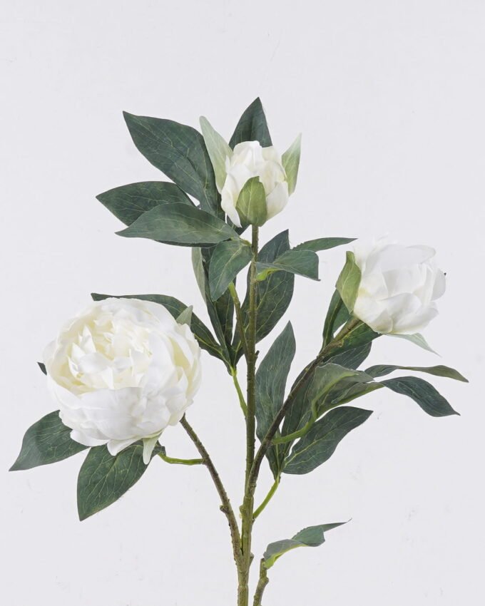 Artificial Flower 25*10*88cm Peony *3 single stem GS-15426050-W1 2026SEP 3,000+ sqm showroom with thousands of artificial flowers, plants & trees ready for global sourcing.