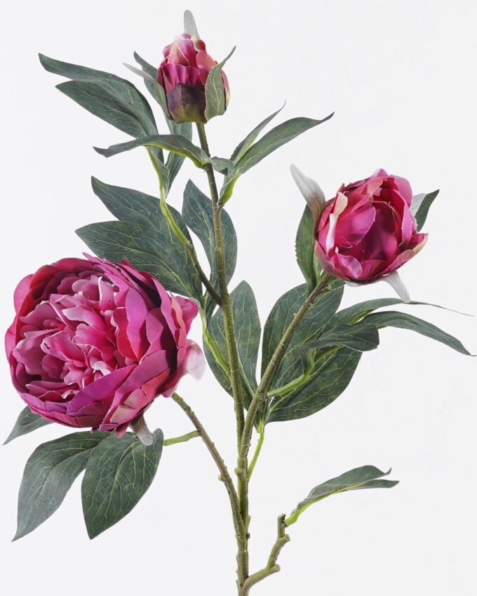Artificial Flower 25*10*88cm Peony *3 single stem GS-15426050-Z1 2026SEP 3,000+ sqm showroom with thousands of artificial flowers, plants & trees ready for global sourcing.