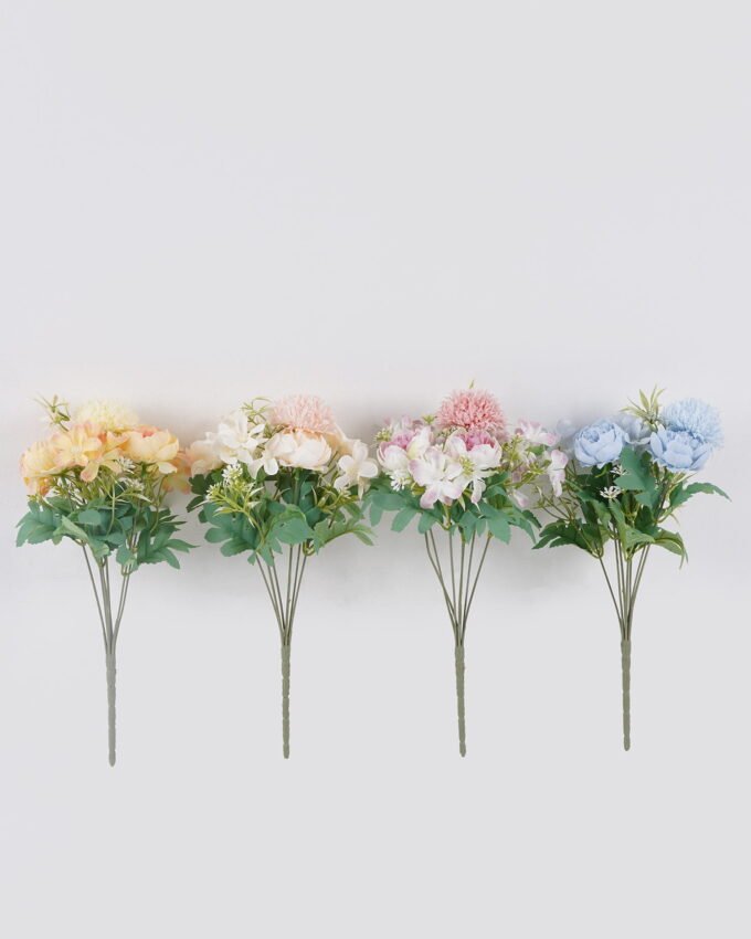 Artificial Flower 15*10*34cm Peony  Hyacinth *7 bush GS-47926002 2026Oct 3,000+ sqm showroom with thousands of artificial flowers, plants & trees ready for global sourcing.