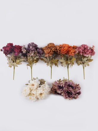 Artificial Flower 25*12*46cm Peony bush GS-55526001-Z2 2026Oct 3,000+ sqm showroom with thousands of artificial flowers, plants & trees ready for global sourcing.