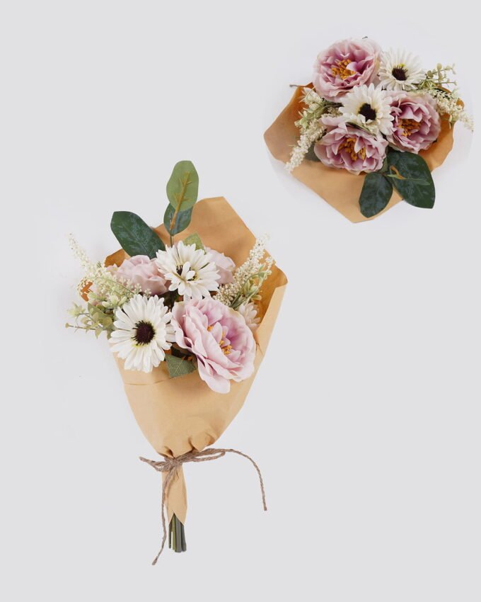 Artificial Flower 20*12*40cm Peony chrysanthemum bundle GS-52826005-PW-Z1 2026Oct 3,000+ sqm showroom with thousands of artificial flowers, plants & trees ready for global sourcing.