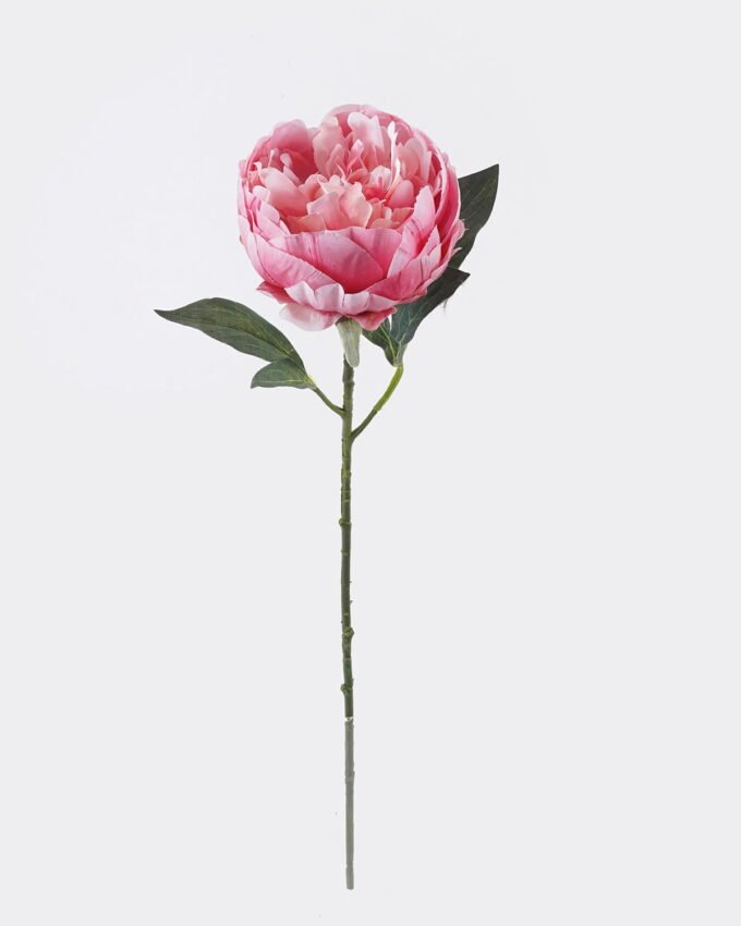 Artificial Flower 18*8*53cm Peony single stem/2 lvs GS-15426049-R1 2026SEP 3,000+ sqm showroom with thousands of artificial flowers, plants & trees ready for global sourcing.