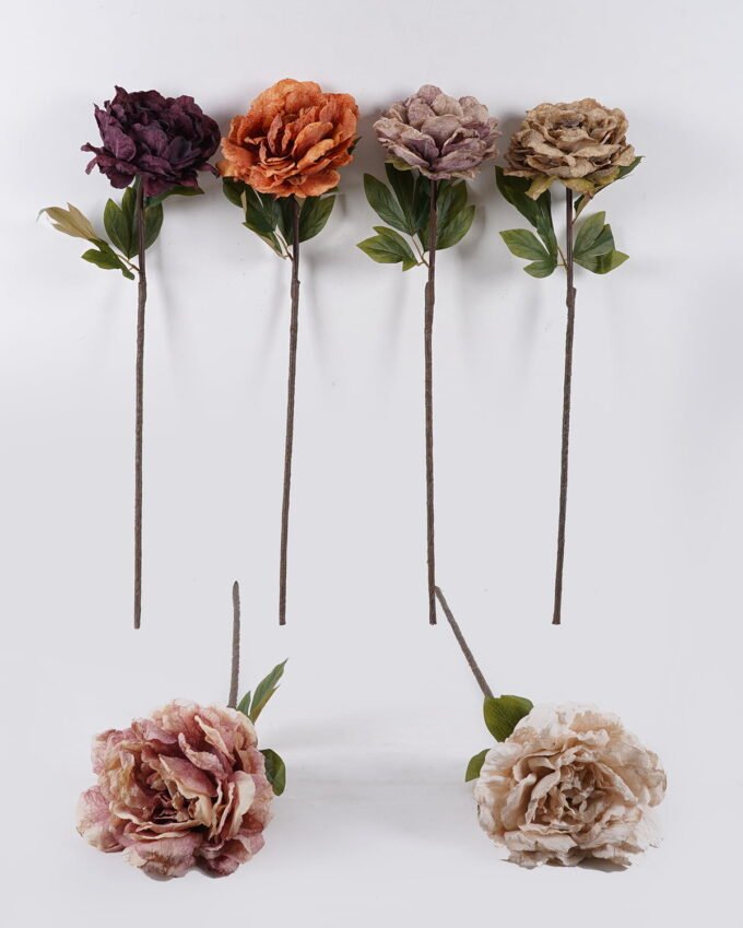 Artificial Flower Peony single stem GS-35126032_1 Artificial Flower 22*15*80cm Peony single stem GS-35126032 2026Oct 3,000+ sqm showroom with thousands of artificial flowers, plants & trees ready for global sourcing.