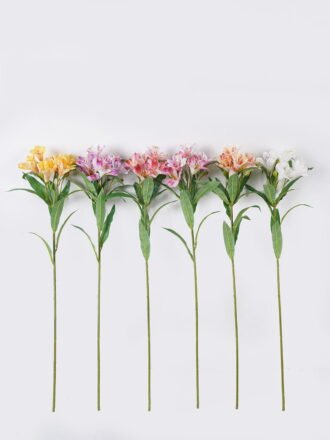 Artificial Flower 20*13*80cm Peruvian lilies *7 single stem GS-15426045CT-O2 2026SEP 3,000+ sqm showroom with thousands of artificial flowers, plants & trees ready for global sourcing.