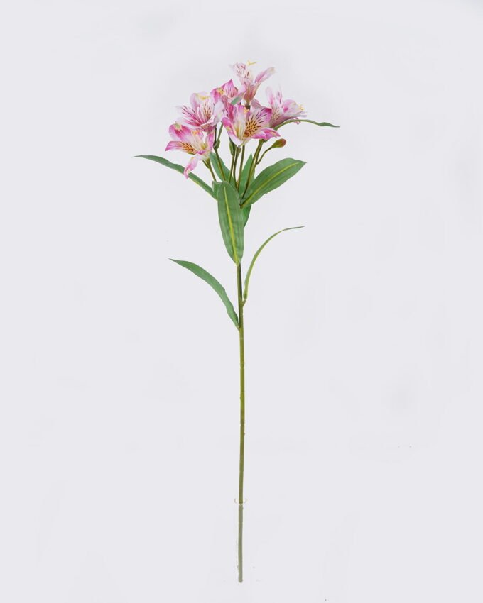 Artificial Flower 20*13*80cm Peruvian lilies *7 single stem GS-15426045CT 2026SEP 3,000+ sqm showroom with thousands of artificial flowers, plants & trees ready for global sourcing.
