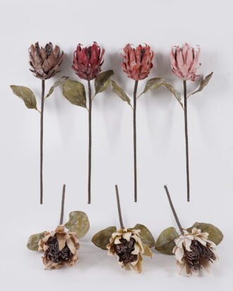 Artificial Flower 15*8*57cm Protea cynaroides single stem GS-35126031 2026Oct 3,000+ sqm showroom with thousands of artificial flowers, plants & trees ready for global sourcing.