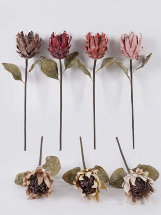 Artificial Flower 15*8*57cm Protea cynaroides single stem GS-35126031-O1 2026Oct 3,000+ sqm showroom with thousands of artificial flowers, plants & trees ready for global sourcing.