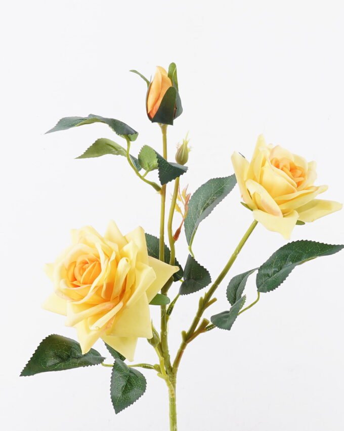 Artificial Flower 15*15*70cm Rose *3 single stem GS-39624015-Y1 2026Oct 3,000+ sqm showroom with thousands of artificial flowers, plants & trees ready for global sourcing.