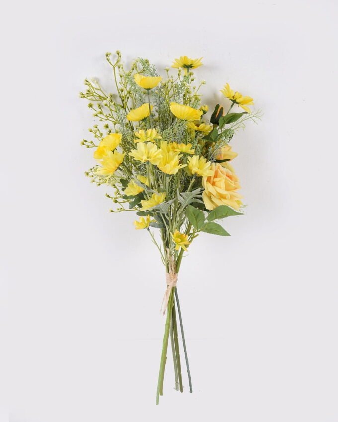 Artificial Flower 32*20*66cm Rose daisy mixed bundle GS-03325197-Y1 2026SEP 3,000+ sqm showroom with thousands of artificial flowers, plants & trees ready for global sourcing.