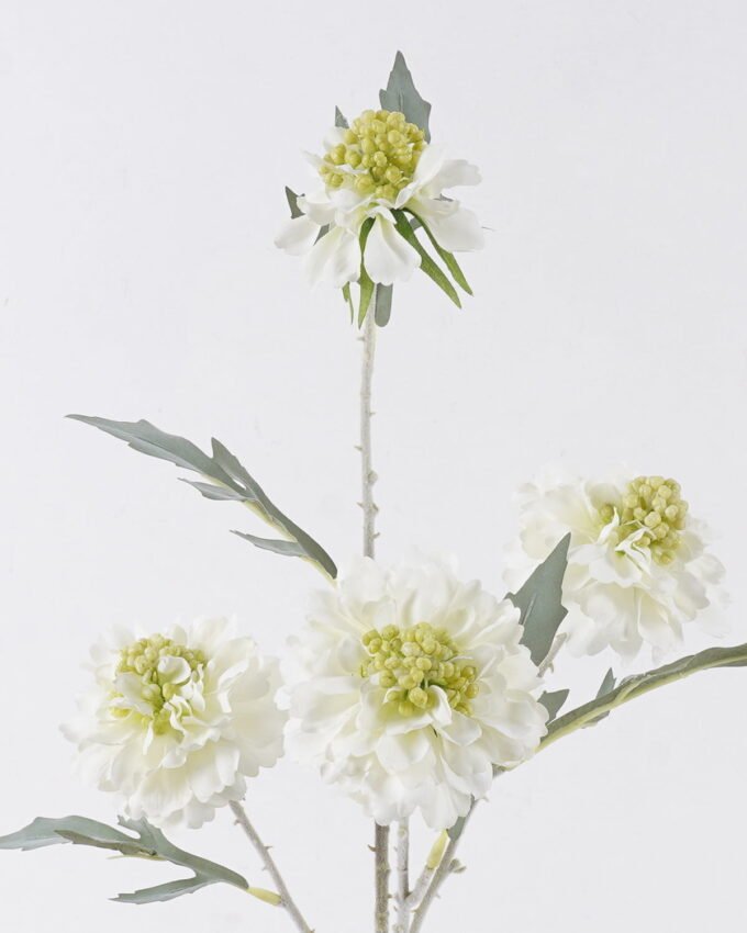 Artificial Flower 20*10*70cm Scabiosa Flower *4 single stem GS-39126032-W1 2026Oct 3,000+ sqm showroom with thousands of artificial flowers, plants & trees ready for global sourcing.