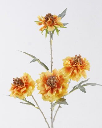 Artificial Flower 20*10*70cm Scabiosa Flower *4 single stem GS-39126032 2026Oct 3,000+ sqm showroom with thousands of artificial flowers, plants & trees ready for global sourcing.