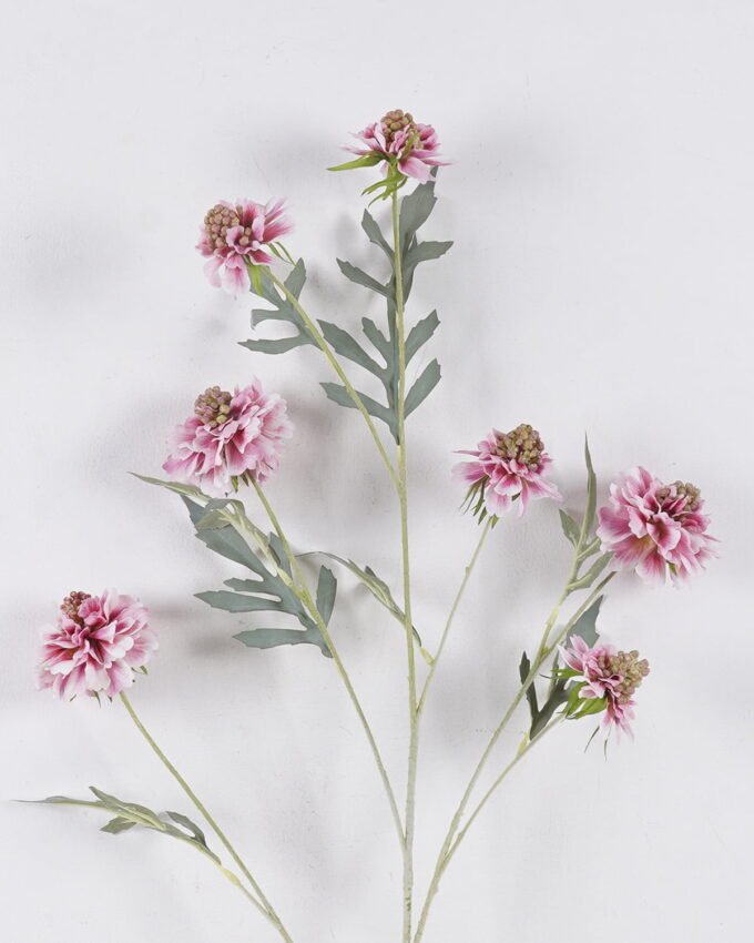Artificial Flower 25*12*113cm Scabiosa Flower *7 single stem GS-39126031-P1 2026Oct 3,000+ sqm showroom with thousands of artificial flowers, plants & trees ready for global sourcing.