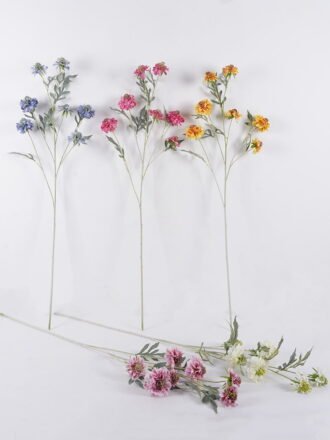 Artificial Flower 25*12*113cm Scabiosa Flower *7 single stem GS-39126031-O1 2026Oct 3,000+ sqm showroom with thousands of artificial flowers, plants & trees ready for global sourcing.