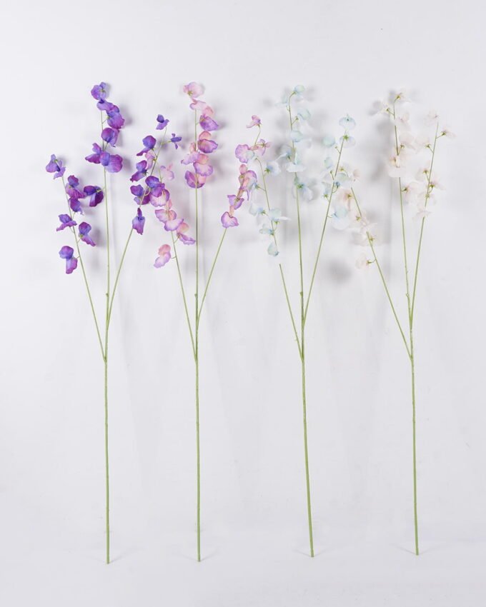 Artificial Flower 17*8*112cm The Pea Blossom *3 single stem GS-53626001 2026Oct 3,000+ sqm showroom with thousands of artificial flowers, plants & trees ready for global sourcing.