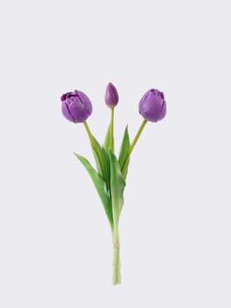 Artificial Flower 11*4*39cm Tulip *3 bundle GS-24526010 2026Oct 3,000+ sqm showroom with thousands of artificial flowers, plants & trees ready for global sourcing.