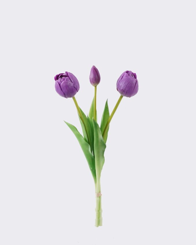 Artificial Flower 11*4*39cm Tulip *3 bundle GS-24526010-Z1 2026Oct 3,000+ sqm showroom with thousands of artificial flowers, plants & trees ready for global sourcing.