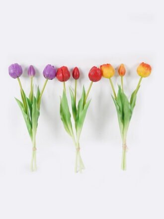 Artificial Flower 13*6*31cm Tulip *7 bundle GS-24526009-Z2 2026Oct 3,000+ sqm showroom with thousands of artificial flowers, plants & trees ready for global sourcing.