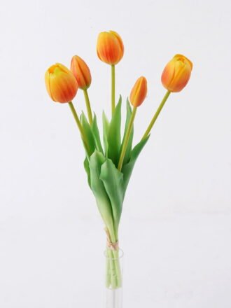 Artificial Flower 16*16*38cm Tulip *5 bundle GS-24523006-P2 2026Oct 3,000+ sqm showroom with thousands of artificial flowers, plants & trees ready for global sourcing.