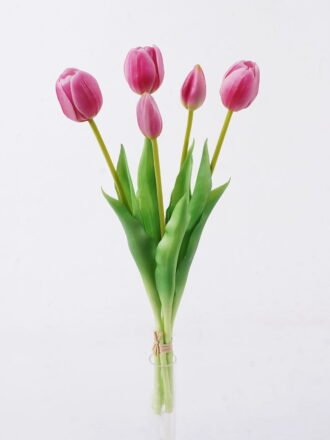 Artificial Flower 16*16*38cm Tulip *5 bundle GS-24523006-O2 2026Oct 3,000+ sqm showroom with thousands of artificial flowers, plants & trees ready for global sourcing.