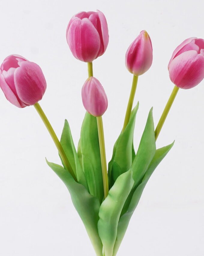 Artificial Flower 16*16*38cm Tulip *5 bundle GS-24523006-P2 2026Oct 3,000+ sqm showroom with thousands of artificial flowers, plants & trees ready for global sourcing.