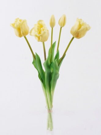 Artificial Flower 16*16*38cm Tulip *5 bundle GS-24523006-Y2 2026Oct 3,000+ sqm showroom with thousands of artificial flowers, plants & trees ready for global sourcing.