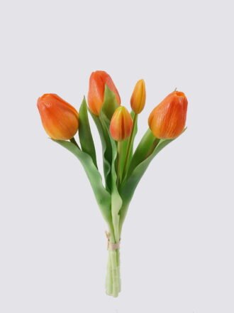 Artificial Flower 16*5*31cm Tulip *5 bundle GS-24526004-R2 2026Oct 3,000+ sqm showroom with thousands of artificial flowers, plants & trees ready for global sourcing.
