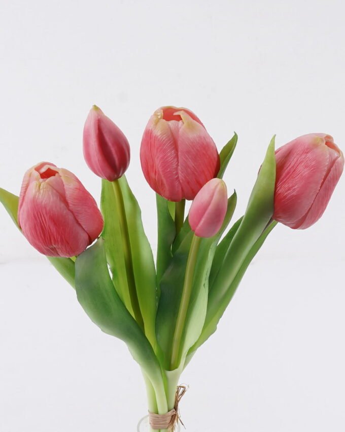 Artificial Flower 16*5*31cm Tulip *5 bundle GS-24526004-R2 2026Oct 3,000+ sqm showroom with thousands of artificial flowers, plants & trees ready for global sourcing.