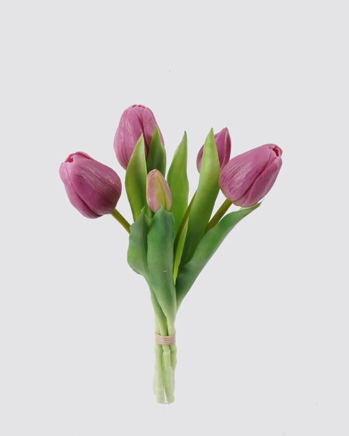 Artificial Flower Tulip 5 bundle GS-24526004_3 Artificial Flower 16*5*31cm Tulip *5 bundle GS-24526004 2026Oct 3,000+ sqm showroom with thousands of artificial flowers, plants & trees ready for global sourcing.