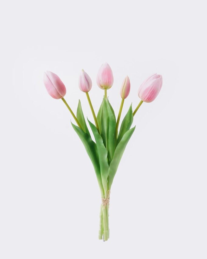Artificial Flower Tulip 5 bundle GS-24526008_4 Artificial Flower 13*3*39cm Tulip *5 bundle GS-24526008 2026Oct 3,000+ sqm showroom with thousands of artificial flowers, plants & trees ready for global sourcing.