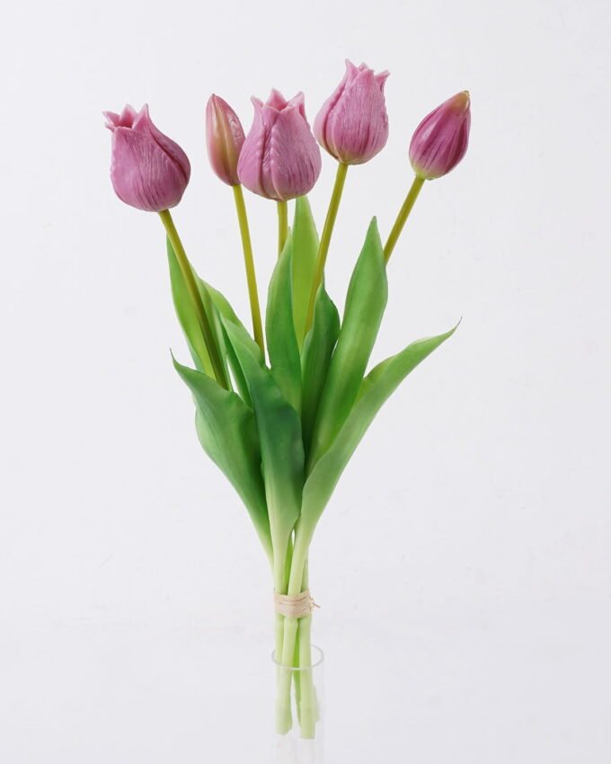 Artificial Flower 15*15*39cm Tulip *5 bush GS-24523013-Z2 2026Oct 3,000+ sqm showroom with thousands of artificial flowers, plants & trees ready for global sourcing.