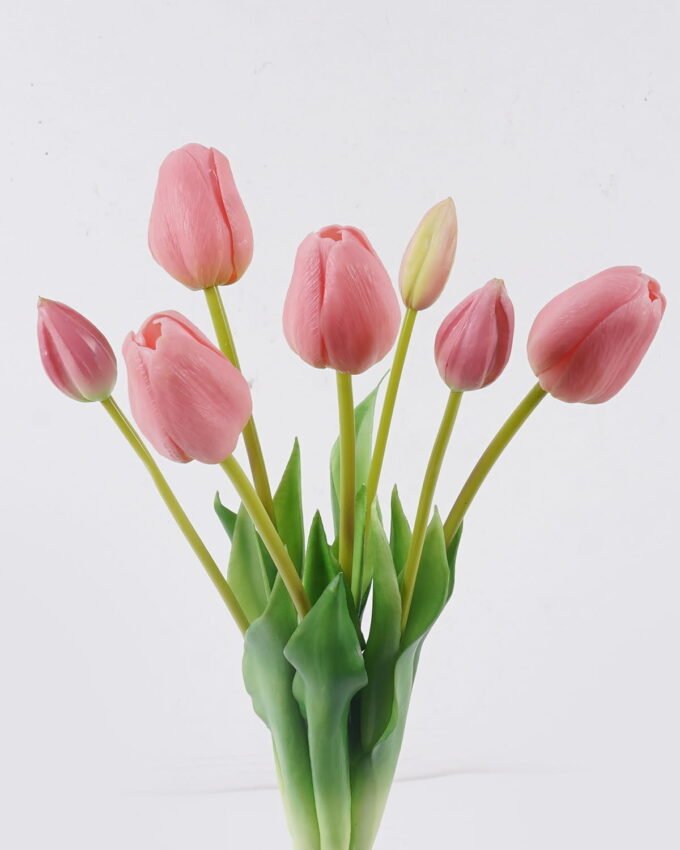 Artificial Flower 14*5*46cm Tulip *7 bundle GS-24526003 2026Oct 3,000+ sqm showroom with thousands of artificial flowers, plants & trees ready for global sourcing.