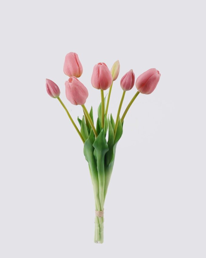 Artificial Flower Tulip 7 bundle GS-24526003_3 Artificial Flower 14*5*46cm Tulip *7 bundle GS-24526003 2026Oct 3,000+ sqm showroom with thousands of artificial flowers, plants & trees ready for global sourcing.