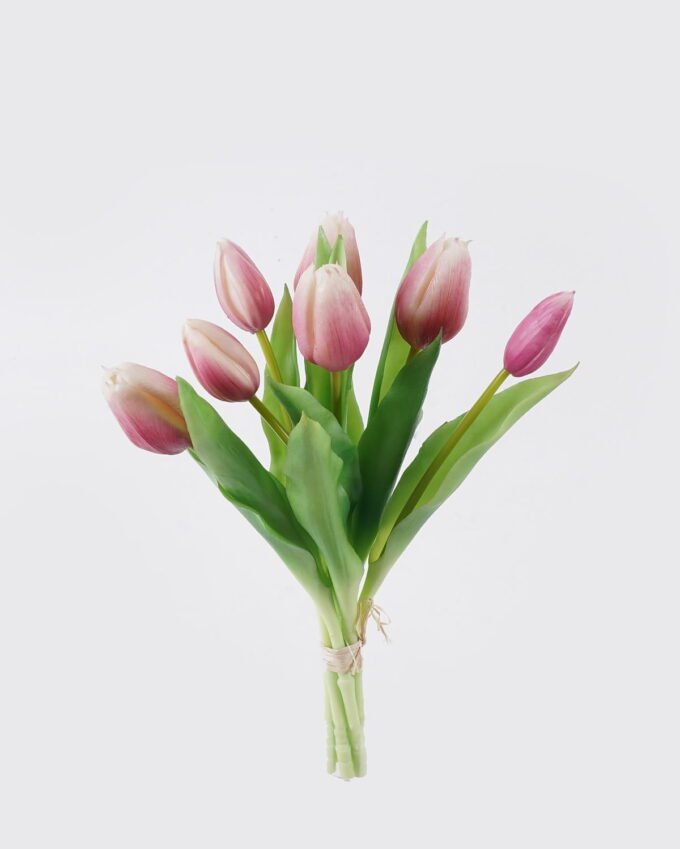 Artificial Flower Tulip 7 bundle GS-24526009-R1_5 Artificial Flower 13*6*31cm Tulip *7 bundle GS-24526009-R1 2026Oct 3,000+ sqm showroom with thousands of artificial flowers, plants & trees ready for global sourcing.