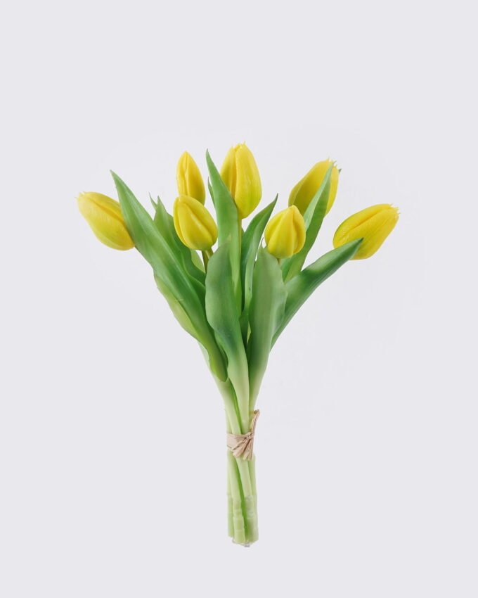 Artificial Flower Tulip 7 bundle GS-24526009_5 Artificial Flower 13*6*31cm Tulip *7 bundle GS-24526009 2026Oct 3,000+ sqm showroom with thousands of artificial flowers, plants & trees ready for global sourcing.