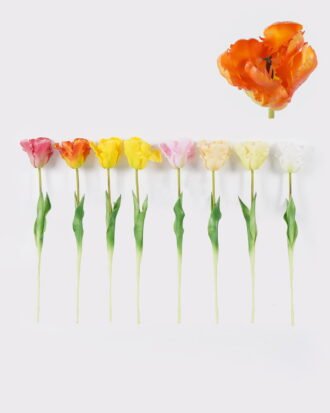 Artificial Flower 8*5*47cm Tulip single stem GS-24526005 2026Oct 3,000+ sqm showroom with thousands of artificial flowers, plants & trees ready for global sourcing.