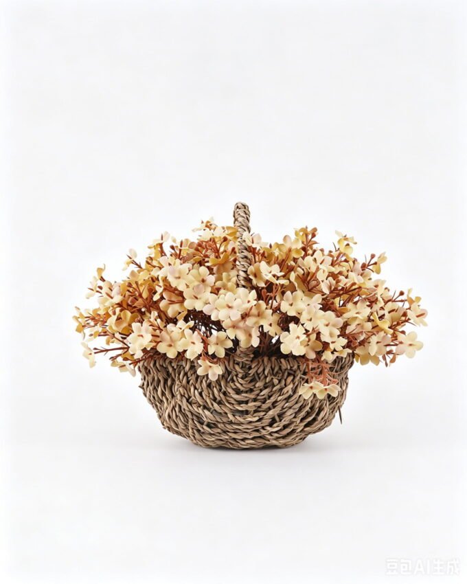 Artificial Flower 25*20*18.5cm Wild flower in basket GS-03326132-Y2 2026SEP 3,000+ sqm showroom with thousands of artificial flowers, plants & trees ready for global sourcing.