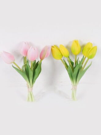 Artificial Flower 13*3*39cm Tulip *5 bundle GS-24526008 2026Oct 3,000+ sqm showroom with thousands of artificial flowers, plants & trees ready for global sourcing.