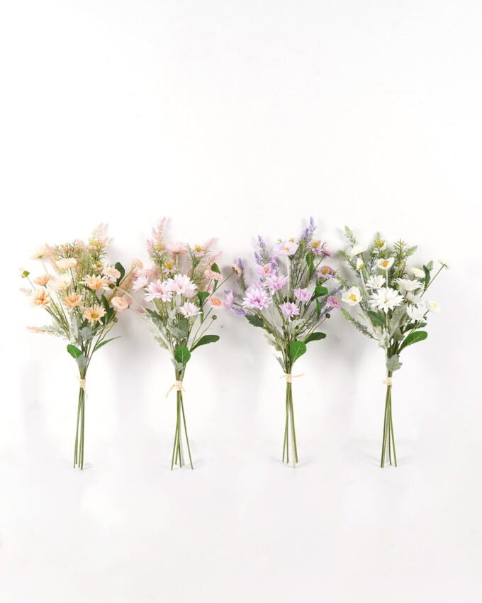Artificial Flower 33*15*66vm Poppy Daisy Callistephus Mixed bouquet GS-03326137 2026SEP 3,000+ sqm showroom with thousands of artificial flowers, plants & trees ready for global sourcing.