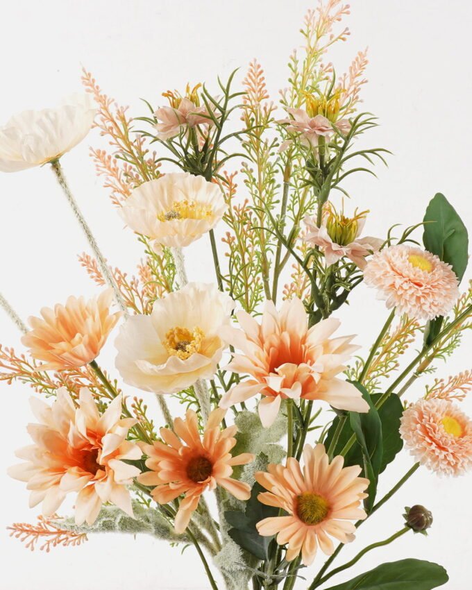 Artificial Flower 33*15*66vm Poppy Daisy Callistephus Mixed bouquet GS-03326137 2026SEP 3,000+ sqm showroom with thousands of artificial flowers, plants & trees ready for global sourcing.
