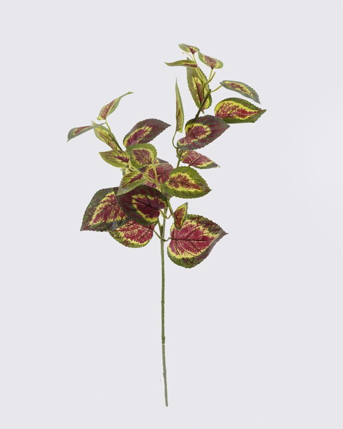 Artificial Plant 20*20*67CM Perilla Leaves *3 single stem GS-2980013CT-R 2026Oct 3,000+ sqm showroom with thousands of artificial flowers, plants & trees ready for global sourcing.