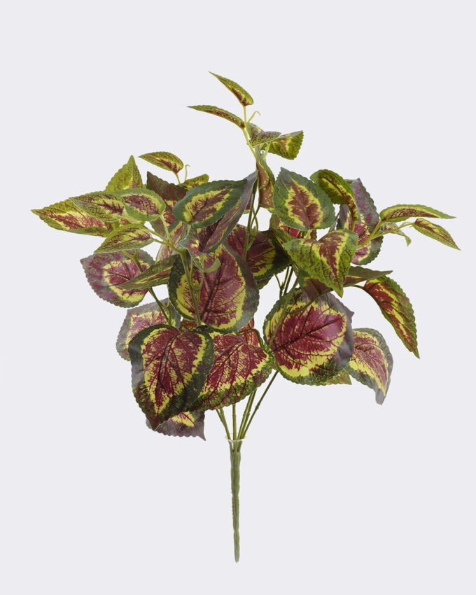 Artificial Plant 25*45CM Perilla Leaves Bush*7/50lvs GS-2980013CT 2026Oct 3,000+ sqm showroom with thousands of artificial flowers, plants & trees ready for global sourcing.