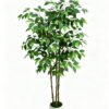 Artificial Tree 17.5*17*150cm Ficus tree in PP pot GS-10626005 2026SEP 3,000+ sqm showroom with thousands of artificial flowers, plants & trees ready for global sourcing.