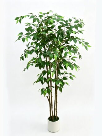 Artificial Tree 17.5*17*150cm Ficus tree in PP pot GS-10626005 2026SEP 3,000+ sqm showroom with thousands of artificial flowers, plants & trees ready for global sourcing.