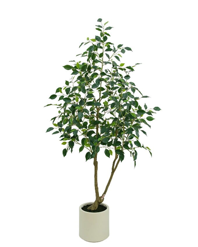 Artificial Tree 21.5*21.5*156cm Ficus tree in PP pot GS-10626007 2026SEP 3,000+ sqm showroom with thousands of artificial flowers, plants & trees ready for global sourcing.