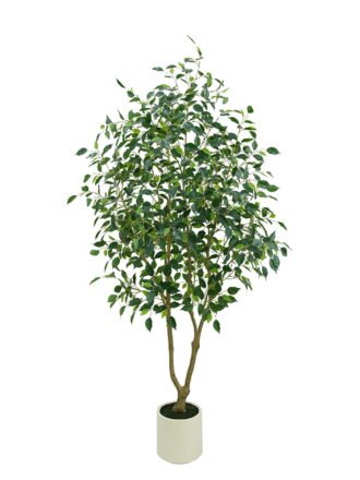 Artificial Tree 26.5*26.5*222cm Ficus tree in PP pot GS-10626009 2026SEP 3,000+ sqm showroom with thousands of artificial flowers, plants & trees ready for global sourcing.