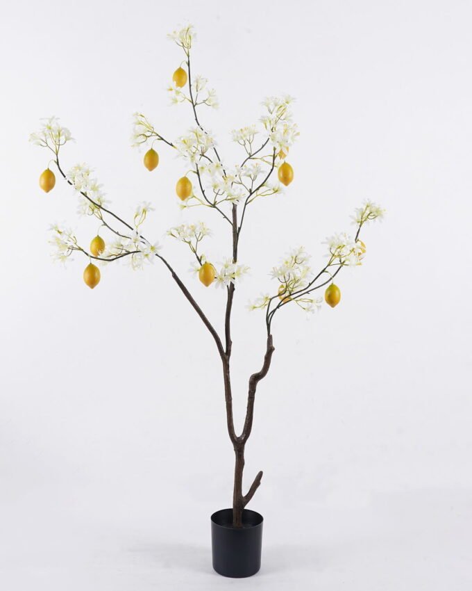Artificial Tree 48*45*130cm Lemon tree *4 in PP pot GS-30426088 2026Oct 3,000+ sqm showroom with thousands of artificial flowers, plants & trees ready for global sourcing.