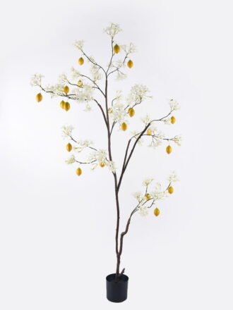 Artificial Tree 48*45*130cm Lemon tree *4 in PP pot GS-30426088 2026Oct 3,000+ sqm showroom with thousands of artificial flowers, plants & trees ready for global sourcing.