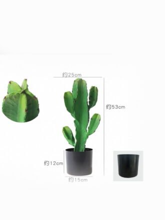 Artificial Tree 105cm Euphorbia royleana Boiss in PP pot GS-58426010 2026Oct 3,000+ sqm showroom with thousands of artificial flowers, plants & trees ready for global sourcing.